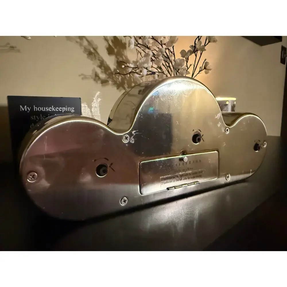 Pottery Barn Light Up Dashboard Clock with Box Works Perfectly